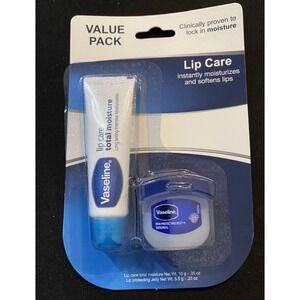 Mini New Vaseline Lip Care w/ Lip Balm‎ & Jelly Value Pack
